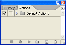 Photoshop's Actions Palette