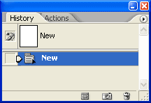 Photoshop's History Palette