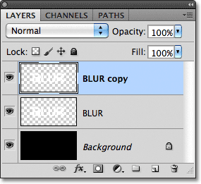 Blur copy. Image &copy; 2011 Photoshop Essentials.com.