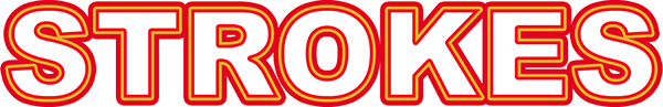Applying multiple strokes to text in Photoshop. Image &copy; 2008 Photoshop Essentials.com