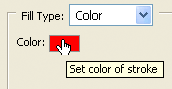 Adobe Photoshop Text Effects: Select a different color for the original text stroke