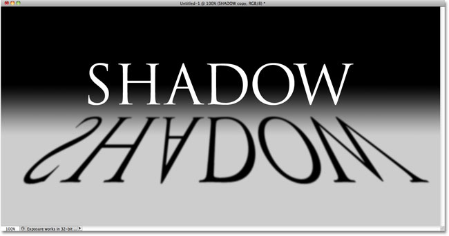 The Gaussian Blur dialog box. Image © 2010 Photoshop Essentials.com.