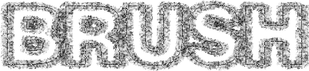 Adobe Photoshop Text Effects: Chalk outlined text