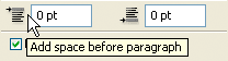 Photoshop text tutorial - the Paragraph Spacing options