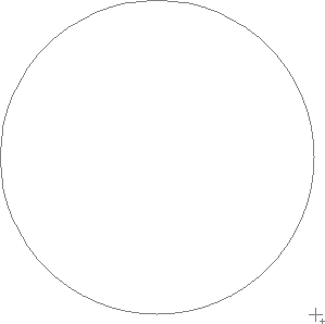 Photoshop text tutorial image: Dragging an elliptical path with the Ellipse Tool