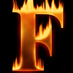 ekstremt At regere Bane Flaming Hot Fire Text In Photoshop