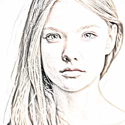 Pencil Sketch Photo Effect Photoshop Action  Sketch photo Effect