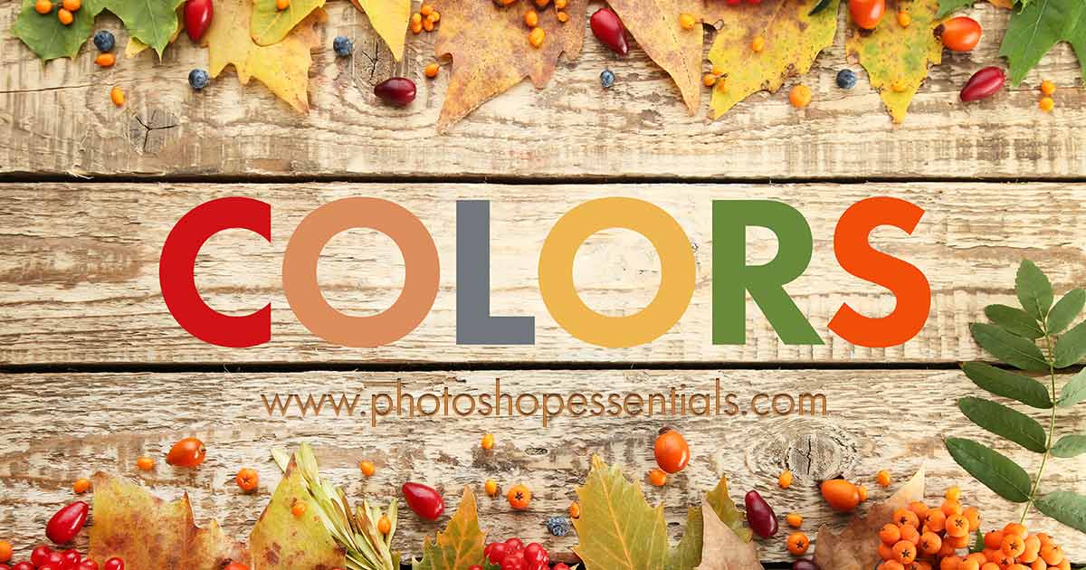 How To Choose Text Colors From Images In