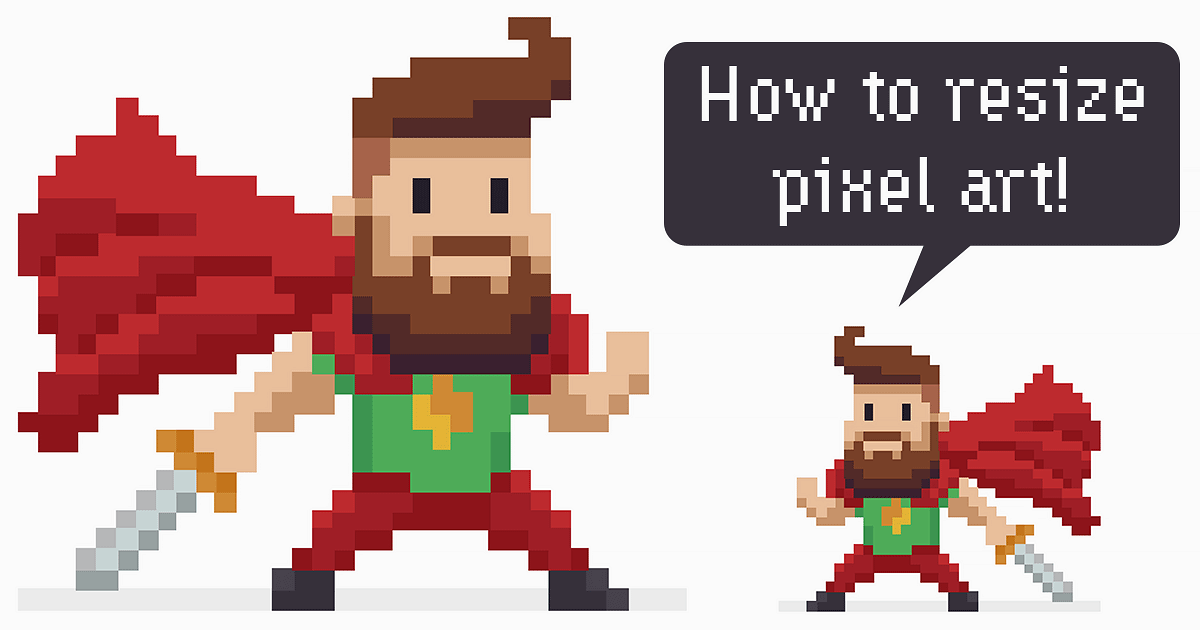 How To Resize Pixel Art In Photoshop