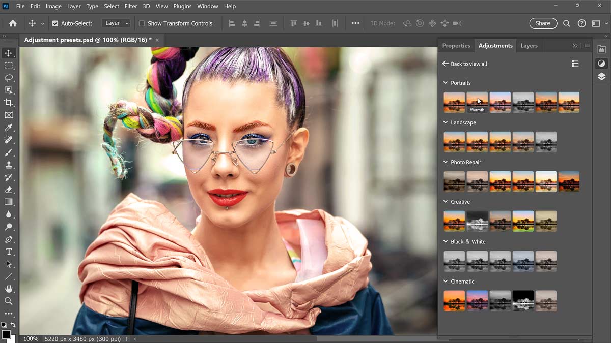 Using Adjustment Layer Presets In Photoshop using-adjustment-layer-presets-in-photoshop